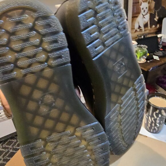 Dr. Martens Zavala Chunky Mary Jane Platform T-Bar Leather Shoes Women’s 6 Black - Picture 9 of 14